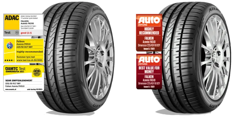 FALKEN AZENIS FK510 TESTVINNER I ADAC SIN SOMMERDEKKTEST! FALKEN AZENIS FK510 TESTVINNER I ADAC SIN SOMMERDEKKTEST!