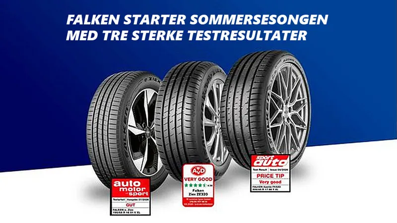 Falken starter sommersesongen med tre sterke testresultater!