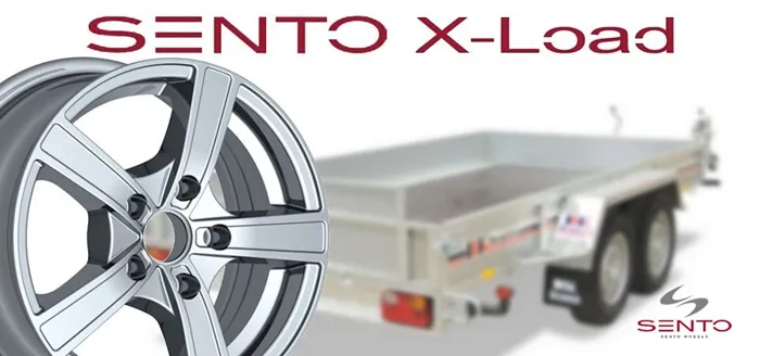 Sento x-load tilhengerfelg